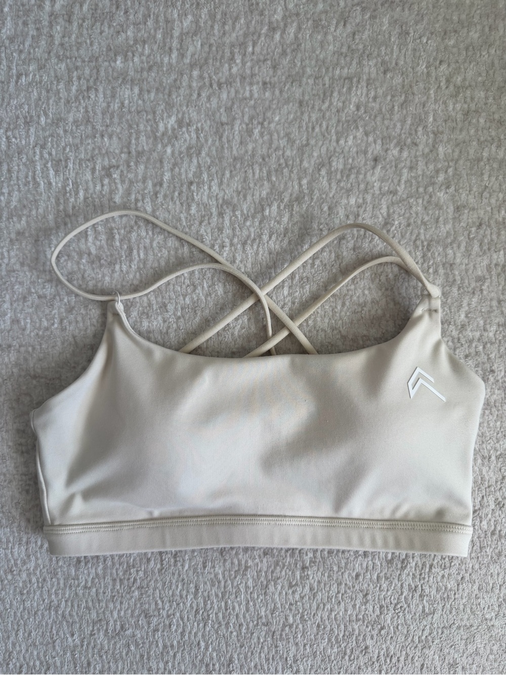 Oner Active Everyday Crossover Bralette in color Vanilla